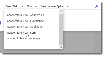 Calculated Field selection on a Scale Group