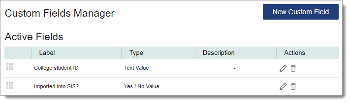 Custom Fields Manager with multiple Custom Fields and management functions