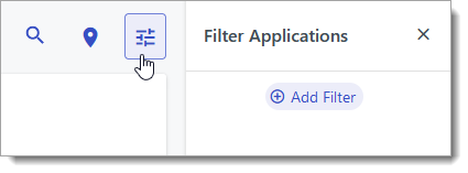 Filtering applications