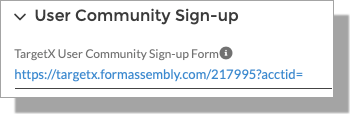 Sign up link to add additional users from your institution