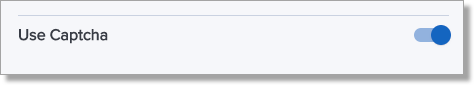 Toggle to enable Captcha on Event TX Form