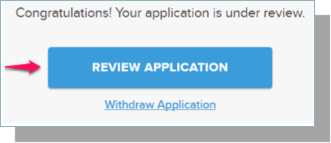 Review application button