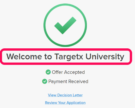 Offer Accepted Title