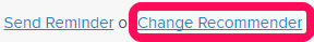 Change Recommender
