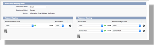 Activate link for the Email mapping