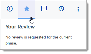 Open review pane