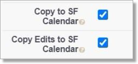 copy to sf calendar fields
