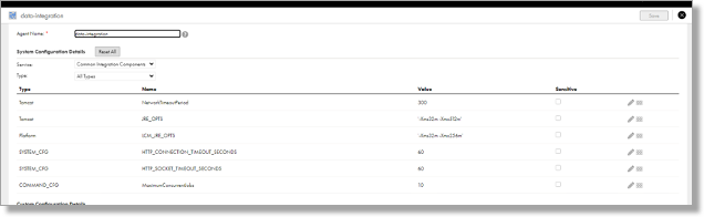 TargetX Integration Agent Name edit screen