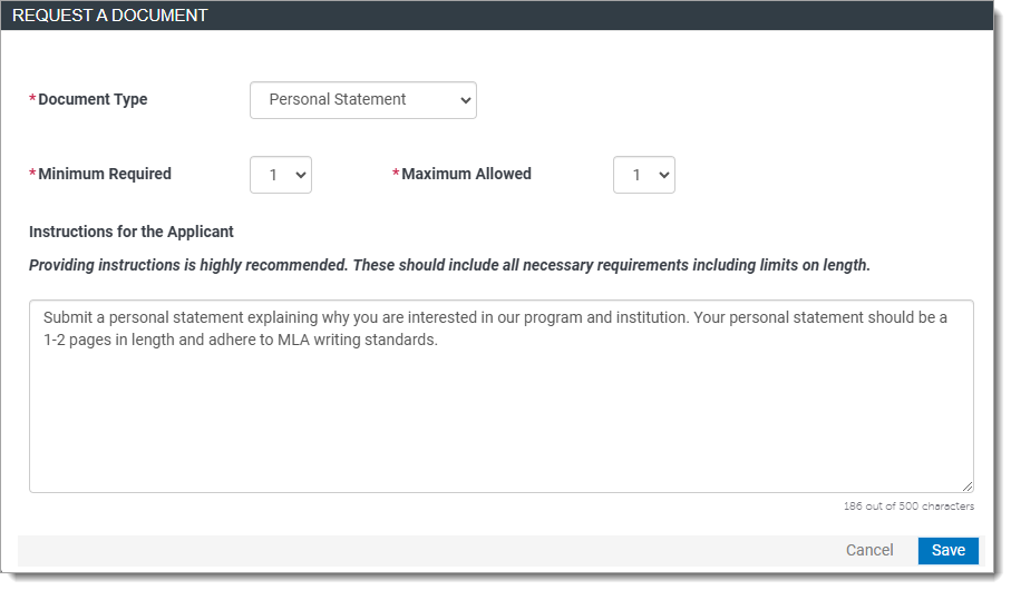 CAS Configuration Portal Add Document Type Nov 2024.png