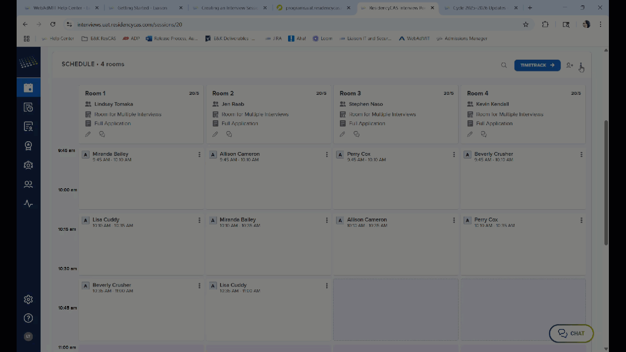 ResidencyCAS Program Portal - Clear Schedule.gif