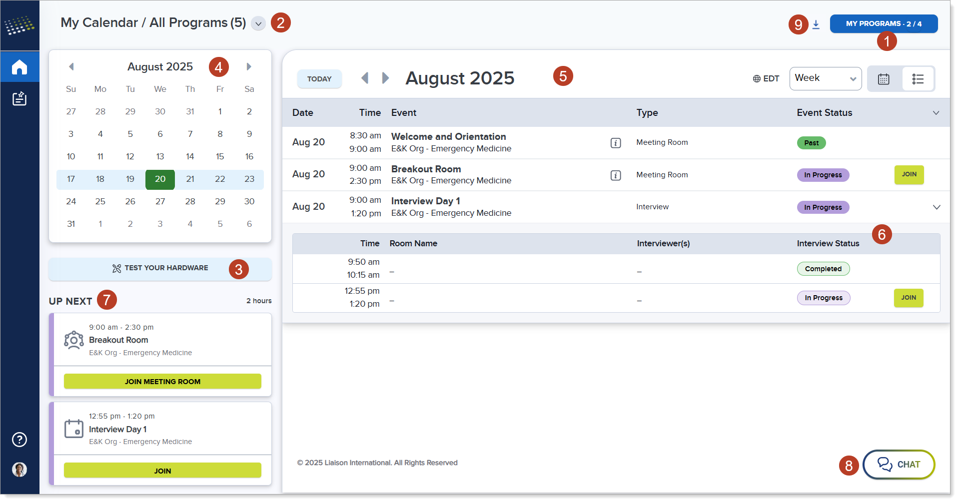 ResidencyCAS App Interview Portal - Navigating Portal.png