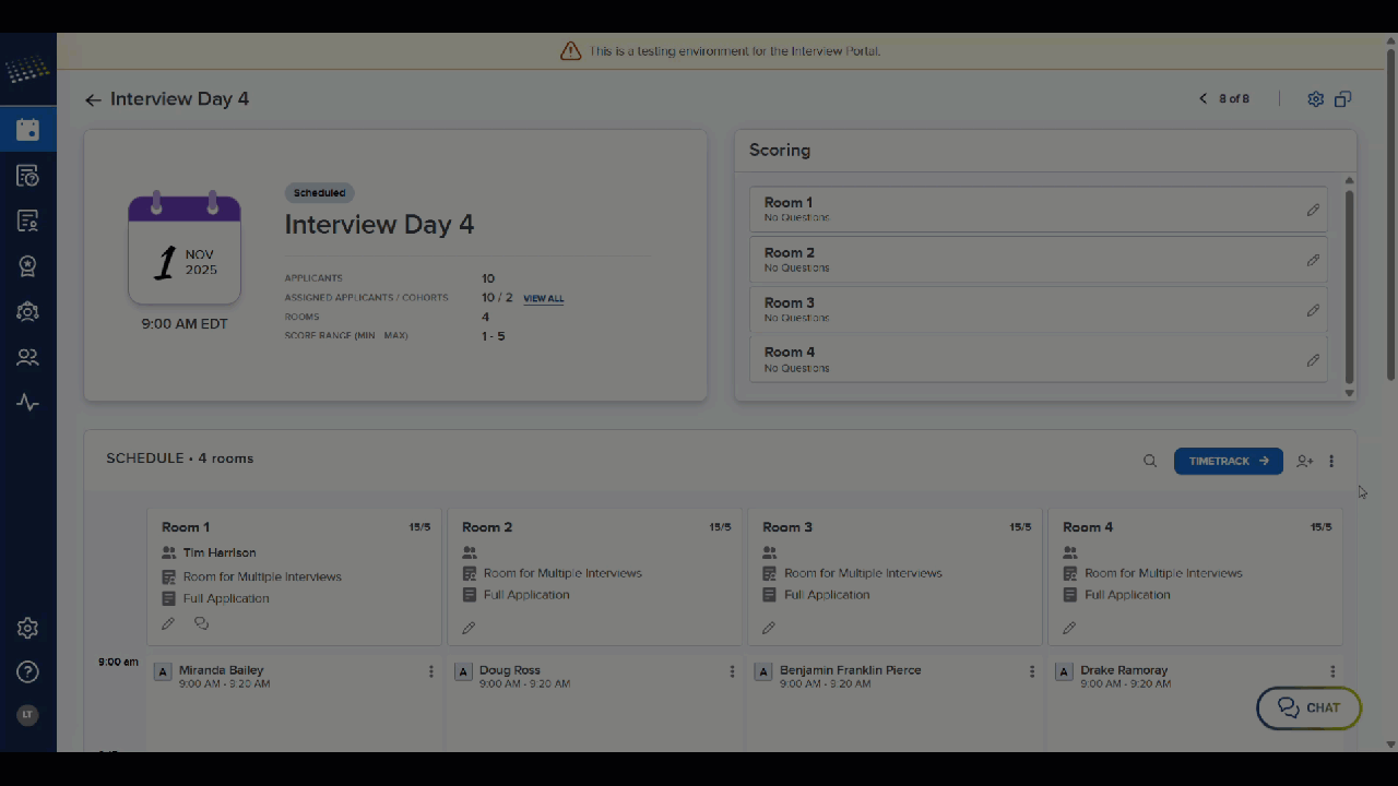 ResidencyCAS Interview Portal - Clear Schedule.gif