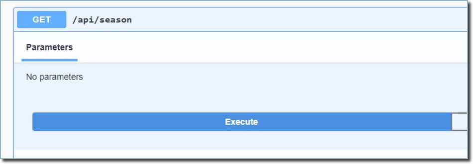 API call for Season IDs