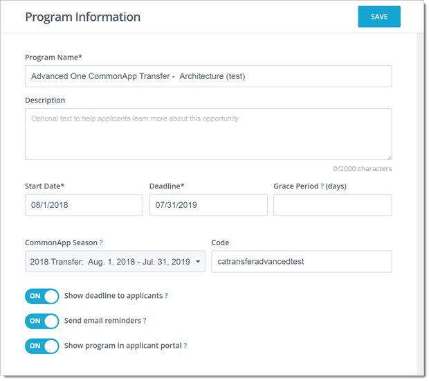 Integrating with The Common App - Liaison